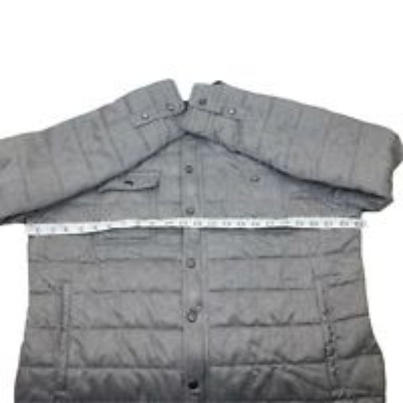 Zara Men's Black Quilted Button Zip Jacket Extra Large (XL) - Picture 7 of 8